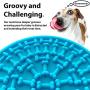 2 Pack Dog Lick Mat with Scrub Pad - Lick Mat for Dogs with Strong Suction - A Challenging Dog Lick Pad for Large and Small Dogs - Our Dog Licking Mat is a Lick Bowl Helpful for Bathing