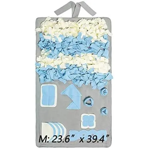 kathson Dogs Snuffle Mat- Dog Training Mats Nosework for Dogs Activity Fun Snuffle mat, Great for Stress Release - Perfect for Any Breed kathson Dogs Snuffle Mat- Dog Training Mats Nosework for Dogs Activity Fun Snuffle mat, Great for Stress Release - Perfect for Any Breed