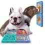 4 in 1 Dog Slow Feeder Bowl, Dog Lick Pad with Suction Cups for Pet Bathing, Training and Grooming Distraction, Non Slip Dog Lick Bowl,Dog Slow Feeder Mat, 4 Pcs