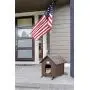 FURHOME COLLECTIVE Heated Cat Houses for Indoor Cats, Elevated, Waterproof and Insulated - A Safe Pet House and Kitty Shelter for Your Cat or Small Dog to Stay Warm & Dry.