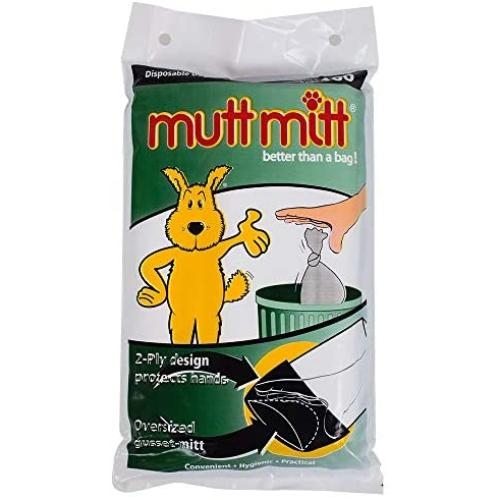 Mutt Mitt Dog Waste Pick Up Bag, 100-Count