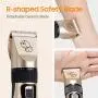 Happy & Polly Dog Clippers for Grooming Rechargeable Cordless, Pet Clippers Kit with Stainless Steel Nail Clippers Rub Grooming Comb for Cats Dogs Happy & Polly Dog Clippers for Grooming Rechargeable Cordless, Pet Clippers Kit with Stainless Steel Nail Clippers Rub Grooming Comb for Cats Dogs