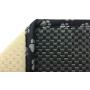 Envision Home 443301 Microfiber Pet Bowl Mat, 12.5 Inch x 21.5 Inch, Black