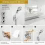 Pet Shower Set, Pet Bath Faucet Spray Dog Shower for for Washing Pets, Bathing Child and Cleaning Tub Hand Shower Spray Faucet Attachment with Hose (Chrome) Pet Shower Set, Pet Bath Faucet Spray Dog Shower for for Washing Pets, Bathing Child and Cleaning Tub Hand Shower Spray Faucet Attachment with Hose (Chrome)