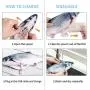 2Pack Electric Moving Fish Cat Toy, Simulation Flopping Fish Catnip Toy, Realistic Plush Dancing Wiggle Kicker Fish Cat Toy, Funny Interactive Pet Chew Bite Kick Supplies for Cat Kitten Kitty Exercise 2Pack Electric Moving Fish Cat Toy, Simulation Flopping Fish Catnip Toy, Realistic Plush Dancing Wiggle Kicker Fish Cat Toy, Funny Interactive Pet Chew Bite Kick Supplies for Cat Kitten Kitty Exercise