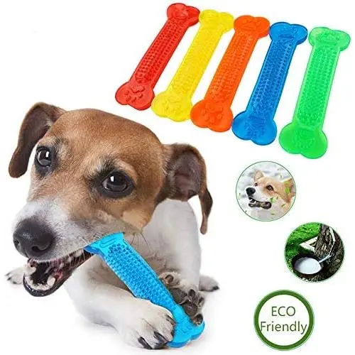 CHZHENG 5 Pcs Dog Chew Toy, Pet Molar Tooth Cleaner Brushing Stick Puppy Dental Care Trainging Bone Stick for Small Medium Dogs CHZHENG 5 Pcs Dog Chew Toy, Pet Molar Tooth Cleaner Brushing Stick Puppy Dental Care Trainging Bone Stick for Small Medium Dogs
