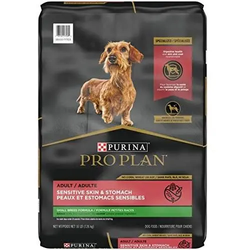 Purina Pro Plan Sensitive Skin & Stomach, High Protein Adult Dry Dog Food & Wet Dog Food (Packaging May Vary)