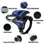 PAWDAY Dog Harness No-Pull Training Pet Harness Adjustable Reflective Breathable Outdoor Pet Vest with Handle for Dogs Easy Control for Small Medium Energetic Heavy Fierce Dog PAWDAY Dog Harness No-Pull Training Pet Harness Adjustable Reflective Breathable Outdoor Pet Vest with Handle for Dogs Easy Control for Small Medium Energetic Heavy Fierce Dog