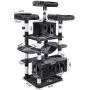 BEWISHOME Large Cat Tree Condo Bundle with Small Cat Tower with Sisal Scratching Posts Perches Houses Cat Furniture Kitty Activity Center Kitten Play House MMJ0311