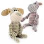 LXLP Pet Squeak Toys,Donkey with Chew Guard Technology Tough Plush Dog Toys，Suitable for medium and large dogs