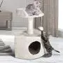Miroddi Cat Tree Tower with Platform,Scratching Posts for Big and Small Cats Kittens Miroddi Cat Tree Tower with Platform,Scratching Posts for Big and Small Cats Kittens