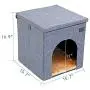 Petsfit Dog House Chair for Indoor Use, Collapsible Washable Pet House for Cat and Puppy Petsfit Dog House Chair for Indoor Use, Collapsible Washable Pet House for Cat and Puppy