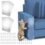 Cat Furniture Protector, 8 Pack 17.8 x 12 Inch Self-Adhesive Cat Scratch Furniture Protector with 48 Twist Pins, Furniture Protection from Cat Scratching Cover to Protect Sofa, Door, Wall and Seat Cat Furniture Protector, 8 Pack 17.8 x 12 Inch Self-Adhesive Cat Scratch Furniture Protector with 48 Twist Pins, Furniture Protection from Cat Scratching Cover to Protect Sofa, Door, Wall and Seat