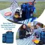 Comfortable Pet Travel Bag Dogs, Cats, and Many Others - Large - Washable - Foldable and Water Resistant Bag for Travel and Outdoors - Includes 3 Silicone Bowls for Food and Water Comfortable Pet Travel Bag Dogs, Cats, and Many Others - Large - Washable - Foldable and Water Resistant Bag for Travel and Outdoors - Includes 3 Silicone Bowls for Food and Water
