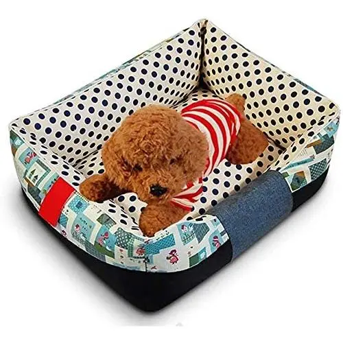 Pet Bed Dog Bed Pet, for Medium Dogs, Removable Cover Machine Washable Easy to Clean, Pet Waterloo (Color : Style2, Size : M(60×45×17cm/7kg)) Pet Bed Dog Bed Pet, for Medium Dogs, Removable Cover Machine Washable Easy to Clean, Pet Waterloo (Color : Style2, Size : M(60×45×17cm/7kg))