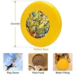 Pet Frisbee Flying Disc Dog Toy - Multifunction 1 16 Birds Jennifer Lommers
