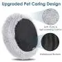 DELOMO Pet Bed for Extra Large Dog, Dog Furry Bed, Self-Warming Pet Cushion Bed, Raised Pet Bed for Dogs&Cats, Washable Pet Bed with 2 Cover for Cleaning, XL, 45×45 inches DELOMO Pet Bed for Extra Large Dog, Dog Furry Bed, Self-Warming Pet Cushion Bed, Raised Pet Bed for Dogs&Cats, Washable Pet Bed with 2 Cover for Cleaning, XL, 45×45 inches