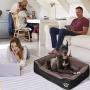 PUPPBUDD Pet Dog Bed for Medium Dogs(XXL-Large for Large Dogs),Dog Bed with Machine Washable Comfortable and Safety for Medium and Large Dogs Or Multiple