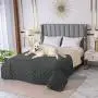 RBSC Home Waterproof Blanket Dog Bed Cover Non Slip Large Sofa Cover Incontinence Mattress Protectors for Pets Dog Cat with 1 Brush (8682DG)