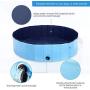 Chinch Collapsible Dog pet Bathtub Collapsible Dog pet Play Pool Childrens Swimming Pool Suitable for Dogs Cats and Children