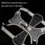 DUDUPE No Pull Dog Harness Reflective Adjustable Vest, Soft Mesh Padded Pet Vest for Walking Training Running, Suitable for Small Medium Large Dog [Easy to Put on & Take Off]