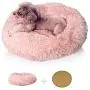 Calming Dog Bed for Small Medium Dogs with placemat Attached - Cozy Pet Bed Set for Pug Dog Puppies and Kitten Cats Collapsible Anti-Dust Anti-Slip Calming Dog Bed for Small Medium Dogs with placemat Attached - Cozy Pet Bed Set for Pug Dog Puppies and Kitten Cats Collapsible Anti-Dust Anti-Slip