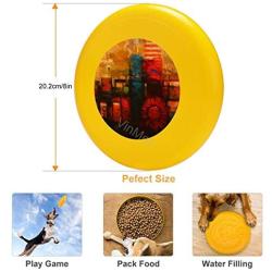 Pet Frisbee Flying Disc Dog Toy - Multifunction Urban Wall Kanayo Ede