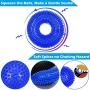 Yipetor Dog Squeaky Toy Ball, Aggressive Chewers, TPR Rubber Soft Spiked Ball Interactive Toys, Water Toy, High Bounce Tennis, IQ Training Ball, Rope, Teeth Cleaning, for Medium Large Dogs (6 Pack)