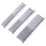 KABUDA 3 Pack Pet Comb, Chrome Electroplating Steel Combs in 3 Sizes (19 x 3 cm, 19 x 4 cm, 19 x 5 cm) for Dogs, Cats, and Other Pets with Different Lengths of Hair (Pack of 3)