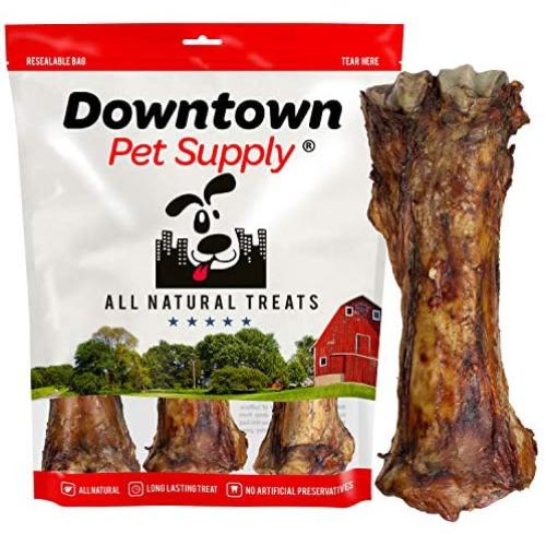 USA Beef Standard and Craft Cut Shin Bone, Long Lasting Meaty Aggressive Chewers Treat for Dogs (Standard Cut, 3 Pack)