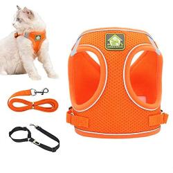 Grneric Cat Harness and Leash Set for Escape Proof Walking, Best for Kitten Cats and Puppy Dogs