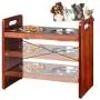Pet Bowls for Cats and Dogs, Raised 3 Adjustable Wooden Elevated Feeder Stand with 2 Stainless Steel Bowls and Waterproof pad Pet Bowls for Cats and Dogs, Raised 3 Adjustable Wooden Elevated Feeder Stand with 2 Stainless Steel Bowls and Waterproof pad