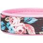 Blueberry Pet 10+ Patterns Soft & Comfy Flower Print Neoprene Padded Dog Collars