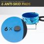 Petfactors Heated Pet Bowl, Outdoor Pet Thermal Water Bowl, Dog Cat Heated Water Bowl with 69 Inch Chew Resistant Cord and Waterproof ON/Off Switch
