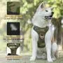 No Pull Harness for Large Dogs Medium Dogs - Adjustable Easy Control Dog Harness with Handle - Durable Reflective Vest Harness for Dog Walking Hiking Heavy Duty Tactical Military (S, Camouflage Green) No Pull Harness for Large Dogs Medium Dogs - Adjustable Easy Control Dog Harness with Handle - Durable Reflective Vest Harness for Dog Walking Hiking Heavy Duty Tactical Military (S, Camouflage Green)