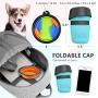 Pet Water Bottle for Dogs,Dog Travel Water Bottle,Upgraded 2 in 1 Drinking Cup Dispenser for Pets,with 2 Collapsible Bowls,Leakproof Foldable Food Bowl for Outdoor Travel Walking Hiking BPA Free