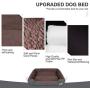 Warmer Pet Dog Beds for Small/Medium/Large Dog,Rectangle Pet Bed Thickened Enough with Soft Coral Fleece and Non-Slip Bottom ,Durable Dog Sofa Couch Pet Bed