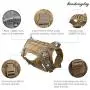 Hanshengday Tactical Dog Vest-Training Molle Harness-Tactical Dog Backpack-Pet Tactical -Vest Detachable Pouches-Relective Patches¡ Hanshengday Tactical Dog Vest-Training Molle Harness-Tactical Dog Backpack-Pet Tactical -Vest Detachable Pouches-Relective Patches¡