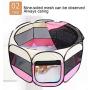 HMDJW Pet Toy Pen Cage Kennel Tent Portable Collapsible Puppy Pet Cat Rabbit Guinea Pig Fabric Baby Fence Cage Kennel Tent