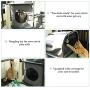 CO-Z 4 in 1 Multi-Functional Cat Tree Condo Furniture, Super Stable Cat Tower House, Combined with Cat Bed, Cat Climber, Peek Holes, Scratching Post & Dangling Toy