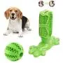 Dog Chew Toothbrush Toys, 2 Pack Small Medium Dog Teeth Cleaning Chewing Playing Toy Natural Rubber Bite Resistant Oral Care Sticks and Dogs Squeaky Balls Dog Chew Toothbrush Toys, 2 Pack Small Medium Dog Teeth Cleaning Chewing Playing Toy Natural Rubber Bite Resistant Oral Care Sticks and Dogs Squeaky Balls