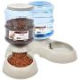 Pet Drinkers Cat Dog Automatic Feeder Drinking Animal Bowl Water Detachable Food Drink Dispenser Fountain Self-Dispensing Waterer