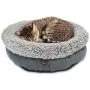 Best Pet Supplies Grey Dog Round Bed 18 x 18 x 16 Inches Best Pet Supplies Grey Dog Round Bed 18 x 18 x 16 Inches