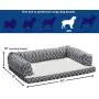 Orthopedic Dog Sofa w/Over-Stuffed Bolsters for Large Dogs Orthopedic Dog Sofa w/Over-Stuffed Bolsters for Large Dogs