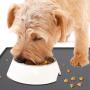 Patas Lague Dog Food Mat,Silicone Dog Bowl Mat,Non Slip Pet Dog Cat Bowl Mats Placemat,BPA Free&Easy Clean