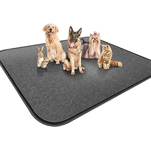 Gimars Upgrade Heavy Absorbency Non-Slip Washable Dog Pee Pads, Reusable 72''x72'' Anti-Tear Dog Training Pads, Quick Dry Whelping Pads for Dogs, Dog Pads for Incontinence, Crate, Playpen (Classic)