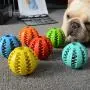 CHZHENG 4 pcs Dog Interactive Toy Cleaning Tooth Ball, Pet Decompression Elastic Rubber Ball Puppy Stretch Ball for Large Medium Small Dogs - Fun to Chase CHZHENG 4 pcs Dog Interactive Toy Cleaning Tooth Ball, Pet Decompression Elastic Rubber Ball Puppy Stretch Ball for Large Medium Small Dogs - Fun to Chase