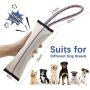 Tough Dog Toys for Aggressive Chewers,Dog Chew Toys,Dog Tug Toy,Firehose Dog Toys,Interactive Dog Toys for Large Dogs,Dog Squeaky Toys with Strong Cotton Rope Handle,Pet Toys for Small Dog Toys Pack 2