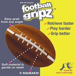 Nylabone Power Play Dog Felt Football Gripz