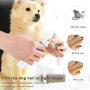 Pet Dog Nail Grinder Upgraded - Professional Electric Painless Pet Nail Trimmer with Stepless Speed Regulation, Rechargeable Paw Trimmer for Small Medium Large Dogs Cats Paw Grooming, Trimming